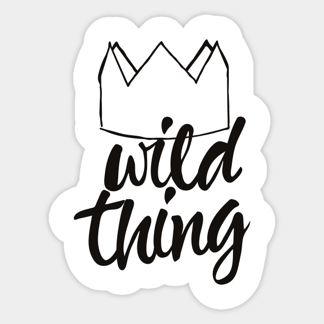 Wild Thing Sticker by Elio and the Fox